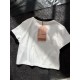 2024SS Short Sleeve T-shirt MIU MIU Cheapest Sale 2024SS Short Sleeve T-shirt MIU MIU Cheapest Sale