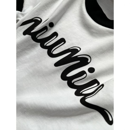 2024SS Short Sleeve T-shirt MIU MIU Cheapest Sale 2024SS Short Sleeve T-shirt MIU MIU Cheapest Sale
