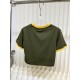 2024SS Short Sleeve T-shirt MIU MIU Novel Style 2024SS Short Sleeve T-shirt MIU MIU Novel Style