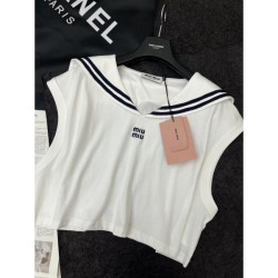 2024SS Short Sleeve T-shirt MIU MIU Express your individuality