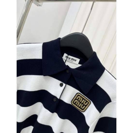 2024SS Polo Shirt MIU MIU Sold out this time! 2024SS Polo Shirt MIU MIU Sold out this time!