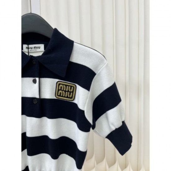 2024SS Polo Shirt MIU MIU Sold out this time! 2024SS Polo Shirt MIU MIU Sold out this time!