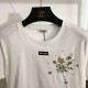2024SS short sleeve T-shirt MIU MIU Miu Miu very popular and cute 2024SS short sleeve T-shirt MIU MIU Miu Miu very popular and cute