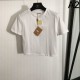 2024SS Short Sleeve T-shirt MIU MIU Standard Popular Item 2024SS Short Sleeve T-shirt MIU MIU Standard Popular Item