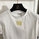 2024SS Short Sleeve T-shirt MIU MIU Standard Popular Item 2024SS Short Sleeve T-shirt MIU MIU Standard Popular Item