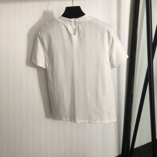 2024SS Short Sleeve T-shirt MIU MIU MIU MIU SALE Get a great deal 2024SS Short Sleeve T-shirt MIU MIU MIU MIU SALE Get a great deal