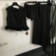 2024SS 3-piece setup MIU MIU Released in extreme condition! 2024SS 3-piece setup MIU MIU Released in extreme condition!