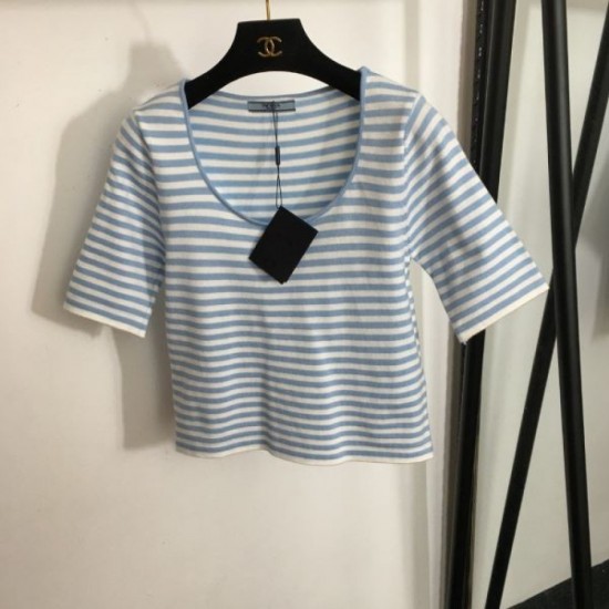 2024SS Short Sleeve Knit PRADA You can buy it now! New arrival 2024SS Short Sleeve Knit PRADA You can buy it now! New arrival