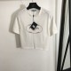 2024SS Short Sleeve T-shirt PRADA Finished with a unique impression 2024SS Short Sleeve T-shirt PRADA Finished with a unique impression