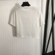 2024SS Short Sleeve T-shirt PRADA Finished with a unique impression 2024SS Short Sleeve T-shirt PRADA Finished with a unique impression