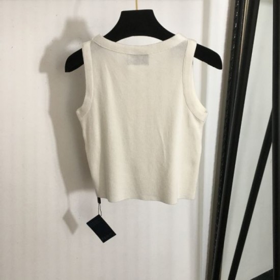 2024SS Knit Vest PRADA Clean Silhouette 2024SS Knit Vest PRADA Clean Silhouette