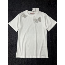 2024SS Short Sleeve T-shirt VALENTINO Valentino New Spring/Summer VIP Discount