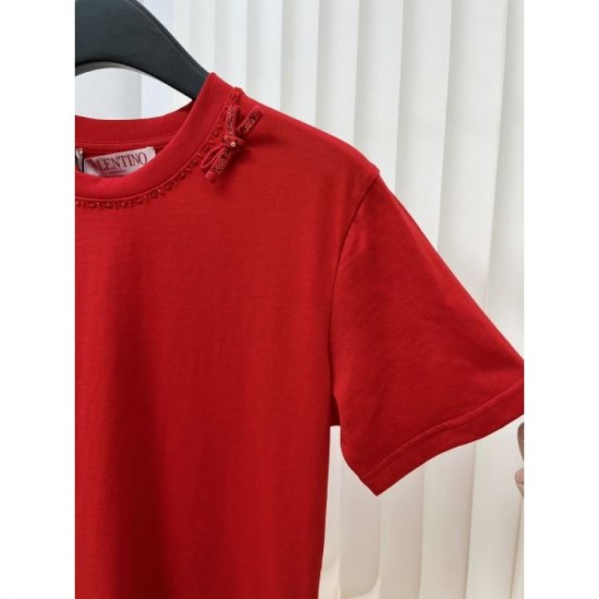 2024SS Short Sleeve T-shirt VALENTINO Sale Summer New Item 2024SS Short Sleeve T-shirt VALENTINO Sale Summer New Item