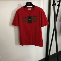 2024SS Short Sleeve T-Shirt YSL Yves Saint Laurent Beautiful Impression
