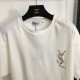 2024SS Short Sleeve T-shirt YSL Yves Saint Laurent Full of luxury 2024SS Short Sleeve T-shirt YSL Yves Saint Laurent Full of luxury
