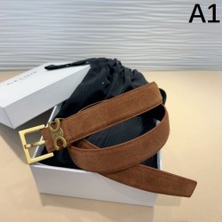 CELINE 2024SS belt, an item that brings out the texture of the material
