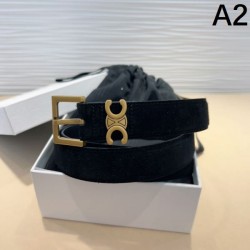 CELINE 2024SS belt, an item that brings out the texture of the material