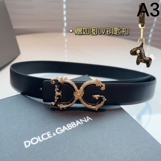 DOLCE & GABBANA Dolce & Gabbana Trend Color 2024SS Belt DOLCE & GABBANA Dolce & Gabbana Trend Color 2024SS Belt