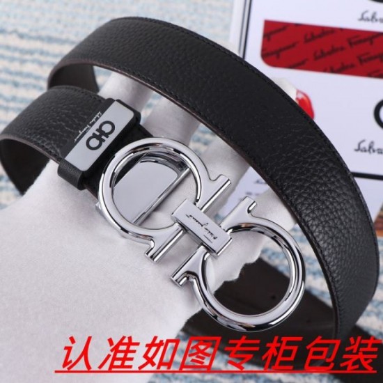 FERRAGAMO Salvatore Ferragamo Smart Impression 2024SS Belt FERRAGAMO Salvatore Ferragamo Smart Impression 2024SS Belt