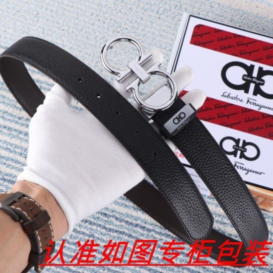 FERRAGAMO Salvatore Ferragamo Smart Impression 2024SS Belt FERRAGAMO Salvatore Ferragamo Smart Impression 2024SS Belt