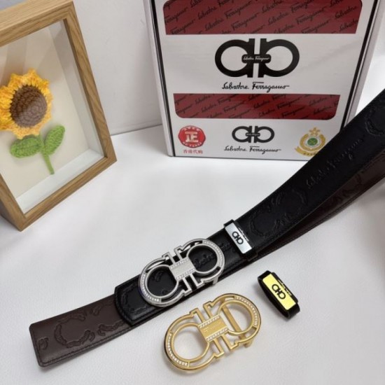 FERRAGAMO Salvatore Ferragamo Stylish Impression 2024SS Belt FERRAGAMO Salvatore Ferragamo Stylish Impression 2024SS Belt