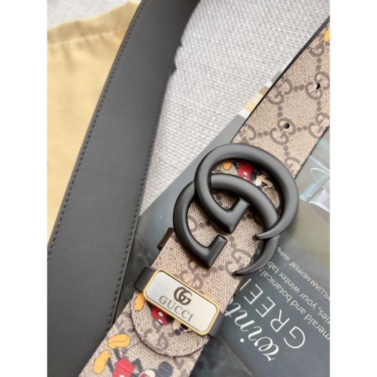 GUCCI Gucci Outstanding Brand Print 2024SS Belt GUCCI Gucci Outstanding Brand Print 2024SS Belt