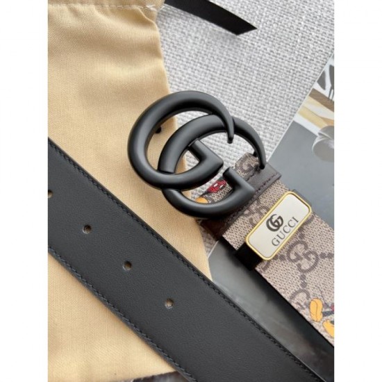 GUCCI Gucci Outstanding Brand Print 2024SS Belt GUCCI Gucci Outstanding Brand Print 2024SS Belt