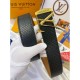 LOUIS VUITTON 2024SS Belt with a mature and sexy impression LOUIS VUITTON 2024SS Belt with a mature and sexy impression