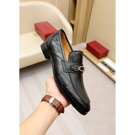 BALLY Bally Finished with a unique impression 2024SS Men's business shoes BALLY Bally Finished with a unique impression 2024SS Men's business shoes
