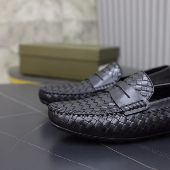 BOTTEGA VENETA Bottega Veneta Scandinavian Brand 2024SS Men's Business Shoes BOTTEGA VENETA Bottega Veneta Scandinavian Brand 2024SS Men's Business Shoes