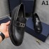 DIOR Dior trend style! 2024SS Men's Business Shoes