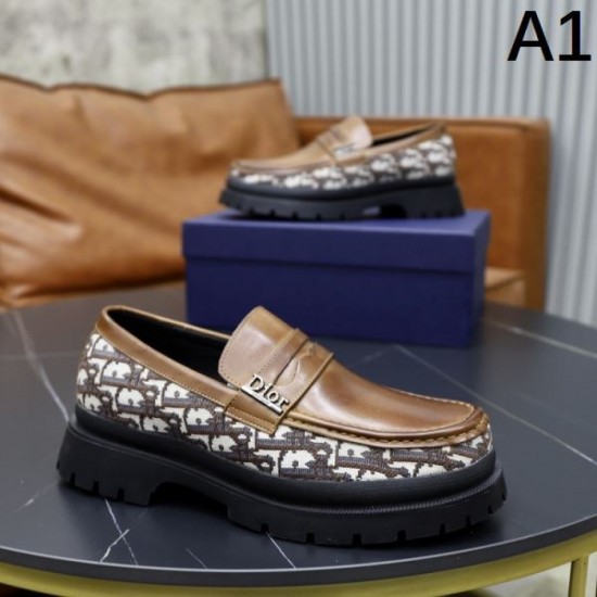2024FW Men's Business Shoes DIOR Dior Outstanding Attractive Item 2024FW Men's Business Shoes DIOR Dior Outstanding Attractive Item