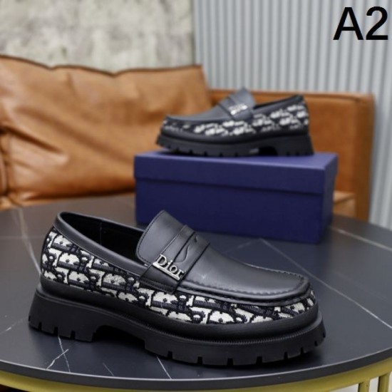 2024FW Men's Business Shoes DIOR Dior Outstanding Attractive Item 2024FW Men's Business Shoes DIOR Dior Outstanding Attractive Item