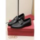 FERRAGAMO Salvatore Ferragamo Comfortable 2024SS Men's Business Shoes FERRAGAMO Salvatore Ferragamo Comfortable 2024SS Men's Business Shoes