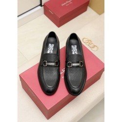 FERRAGAMO Salvatore Ferragamo Comfortable 2024SS Men's Business Shoes