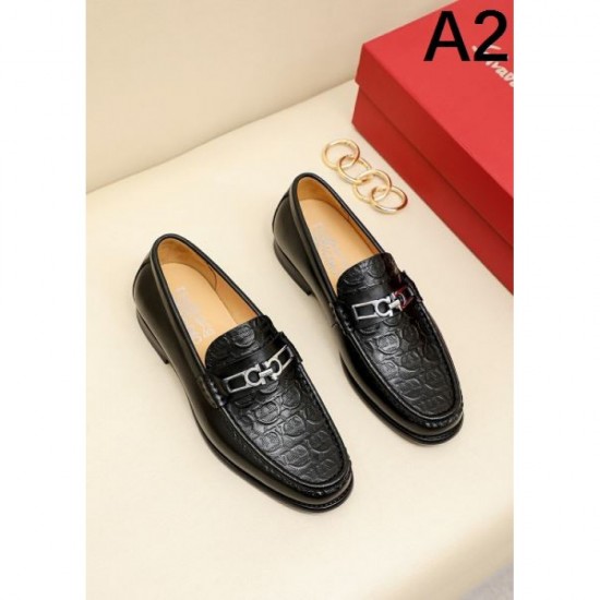 FERRAGAMO Salvatore Ferragamo 2024SS Men's Business Shoes FERRAGAMO Salvatore Ferragamo 2024SS Men's Business Shoes