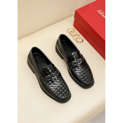 FERRAGAMO Salvatore Ferragamo The main character of the outfit 2024SS Men's business shoes