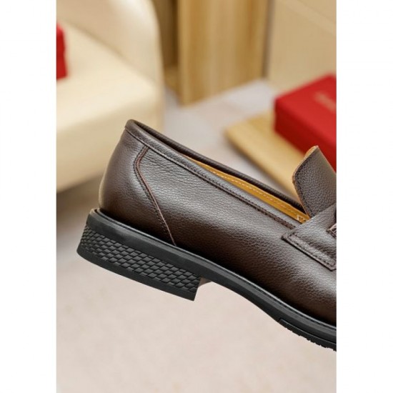 FERRAGAMO Salvatore Ferragamo Attracting Attention 2024SS Men's Business Shoes FERRAGAMO Salvatore Ferragamo Attracting Attention 2024SS Men's Business Shoes