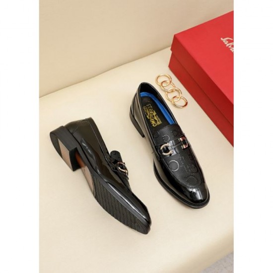 FERRAGAMO Salvatore Ferragamo This season's trend 2024SS Men's business shoes FERRAGAMO Salvatore Ferragamo This season's trend 2024SS Men's business shoes
