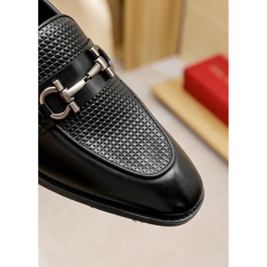 FERRAGAMO Salvatore Ferragamo Stylish One Piece 2024SS Men's Business Shoes FERRAGAMO Salvatore Ferragamo Stylish One Piece 2024SS Men's Business Shoes
