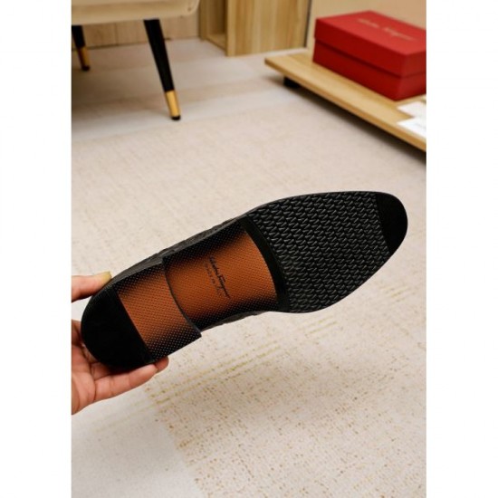 FERRAGAMO Salvatore Ferragamo Standard Popular Item 2024SS Men's Business Shoes FERRAGAMO Salvatore Ferragamo Standard Popular Item 2024SS Men's Business Shoes