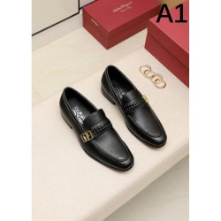 FERRAGAMO Salvatore Ferragamo New Stock Rare 2024SS Men's Business Shoes