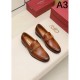 FERRAGAMO Salvatore Ferragamo New Stock Rare 2024SS Men's Business Shoes FERRAGAMO Salvatore Ferragamo New Stock Rare 2024SS Men's Business Shoes