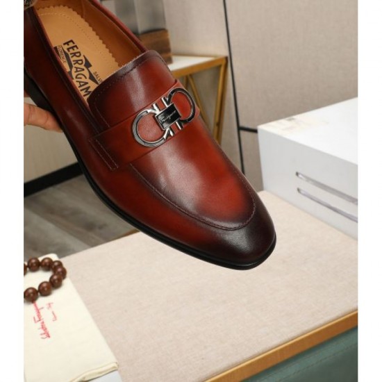 FERRAGAMO Salvatore Ferragamo Great Value 2024SS Men's Business Shoes FERRAGAMO Salvatore Ferragamo Great Value 2024SS Men's Business Shoes