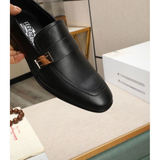 FERRAGAMO Salvatore Ferragamo Stock Sale 2024SS Men's Business Shoes FERRAGAMO Salvatore Ferragamo Stock Sale 2024SS Men's Business Shoes