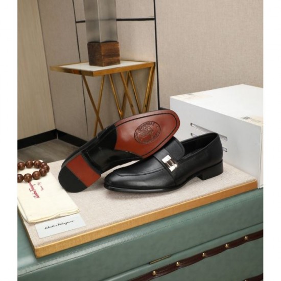 FERRAGAMO Salvatore Ferragamo Stock Sale 2024SS Men's Business Shoes FERRAGAMO Salvatore Ferragamo Stock Sale 2024SS Men's Business Shoes