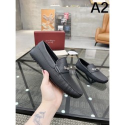 FERRAGAMO Salvatore Ferragamo Spring/Summer Model 2024SS Men's Business Shoes