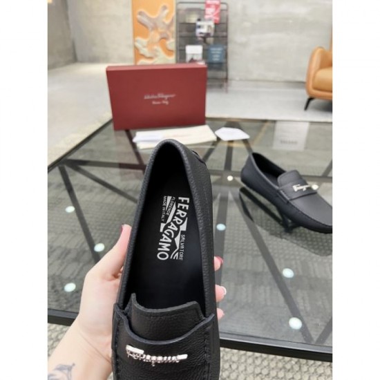 FERRAGAMO Salvatore Ferragamo Spring/Summer Model 2024SS Men's Business Shoes FERRAGAMO Salvatore Ferragamo Spring/Summer Model 2024SS Men's Business Shoes