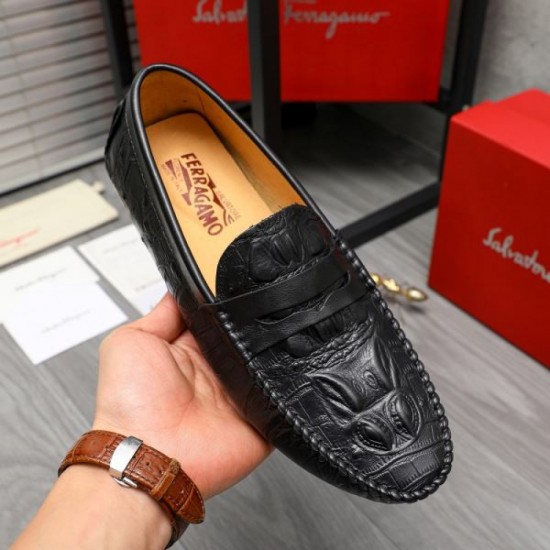 FERRAGAMO Salvatore Ferragamo Affordable 2024SS Men's Business Shoes FERRAGAMO Salvatore Ferragamo Affordable 2024SS Men's Business Shoes