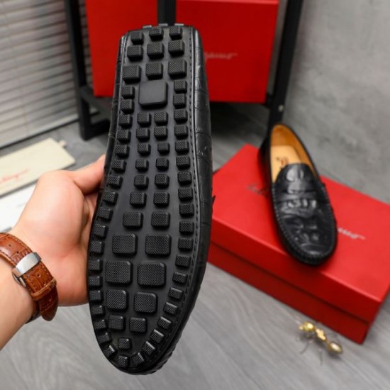 FERRAGAMO Salvatore Ferragamo Affordable 2024SS Men's Business Shoes FERRAGAMO Salvatore Ferragamo Affordable 2024SS Men's Business Shoes